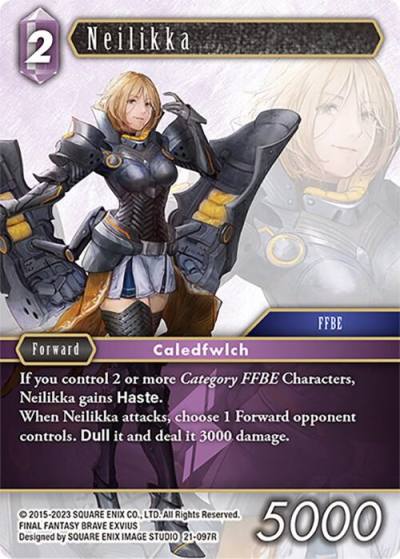 Neilikka 21-097R Beyond Destiny Final Fantasy card