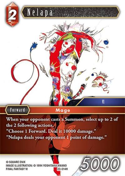 Nelapa 23-014H Hidden Trials Final Fantasy card