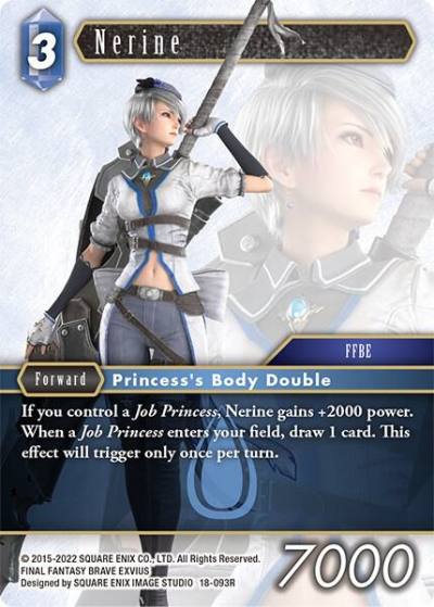 Nerine 18-093R Resurgence of Power Final Fantasy card