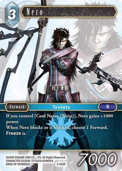 Nero 2-042R Opus II Final Fantasy card