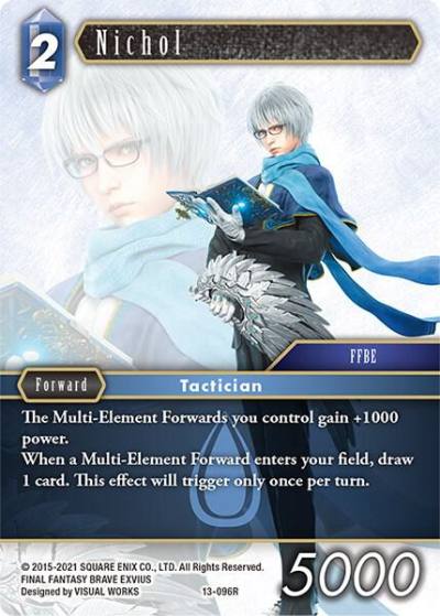 Nichol 13-096R Opus XIII: Crystal Radiance Final Fantasy card