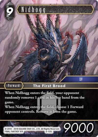 Nidhogg 6-130L Opus VI Final Fantasy card