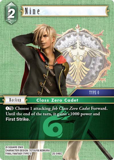 Nine 25-046C Tears of the Planet Final Fantasy card