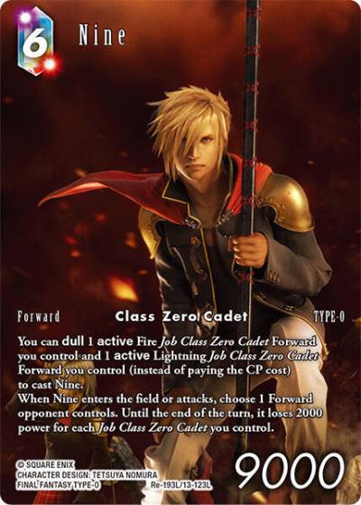 Nine Full Art Re-193L/13-123L Legacy Collection Final Fantasy card
