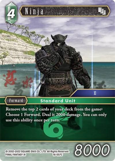 Ninja 16-057C Emissaries of Light Final Fantasy card
