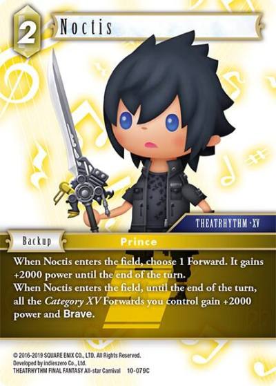 Noctis 10-079C Opus X Final Fantasy card