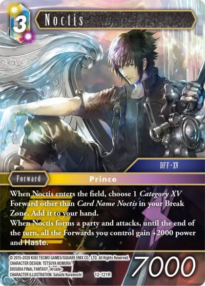 Noctis 12-121R Opus XII Final Fantasy card