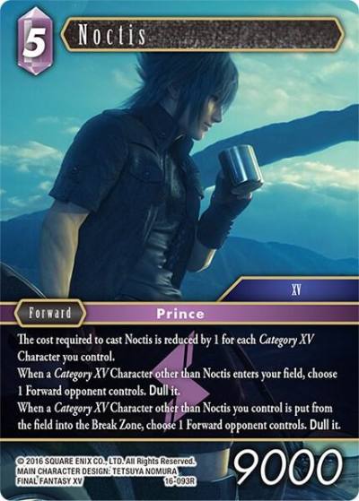 Noctis 16-093R Emissaries of Light Final Fantasy card