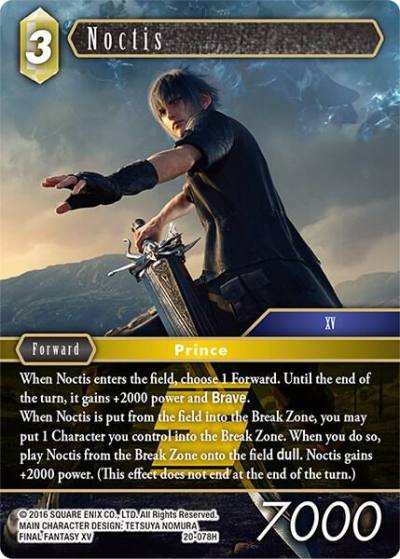Noctis 20-078H Dawn of Heroes Final Fantasy card