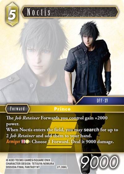 Noctis 27-066L Journey of discovery Final Fantasy card
