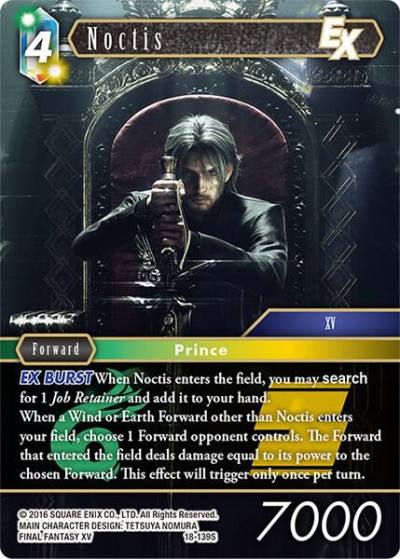 Noctis EX 18-139S Resurgence of Power Final Fantasy card
