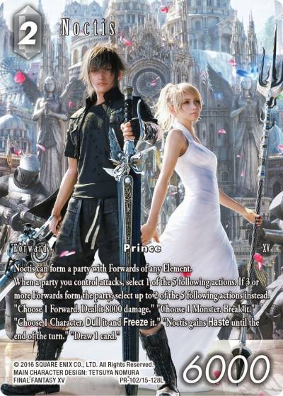 Noctis Full Art PR-102/15-128L FF: Promo Cards Final Fantasy card