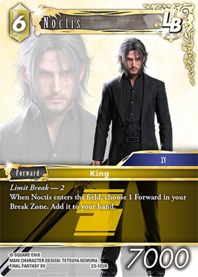Noctis LB 23-125R Hidden Trials Final Fantasy card
