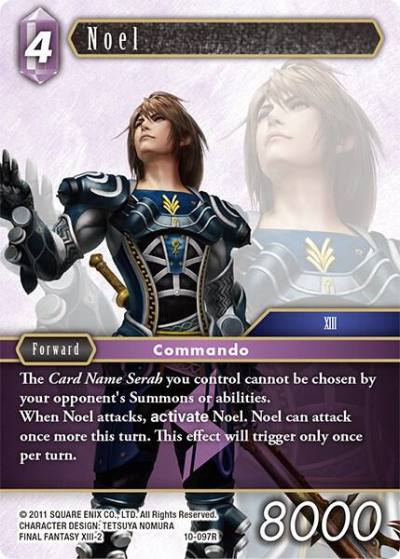 Noel 10-097R Opus X Final Fantasy card
