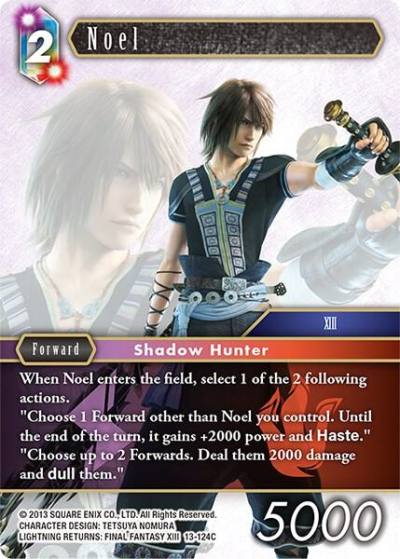 Noel 13-124C Opus XIII: Crystal Radiance Final Fantasy card