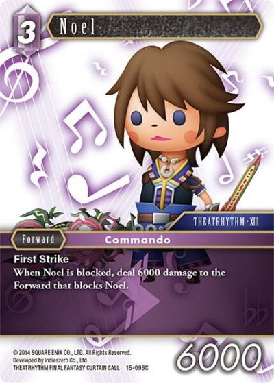 Noel 15-096C Crystal Dominion Final Fantasy card