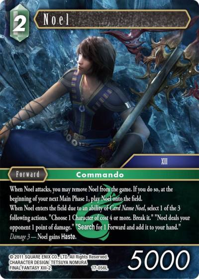 Noel 17-056L Rebellion's Call Final Fantasy card