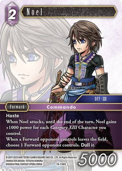 Noel 19-136S From Nightmares Final Fantasy card