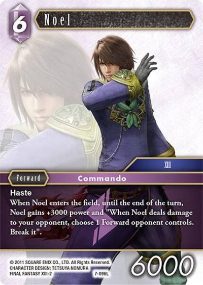 Noel 7-096L Opus VII Final Fantasy card