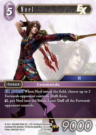 Noel EX 16-092C Emissaries of Light Final Fantasy card