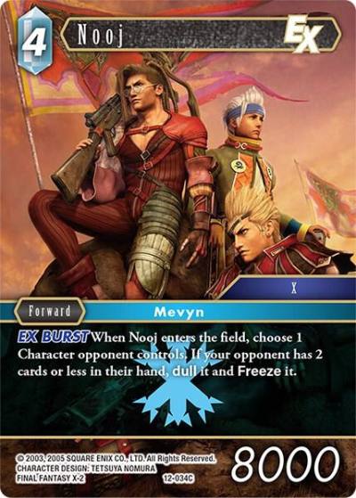 Nooj EX 12-034C Opus XII Final Fantasy card
