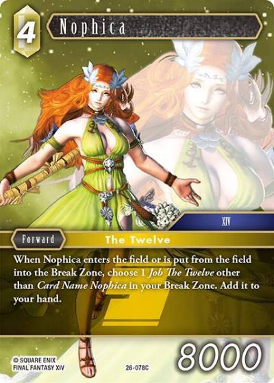 Nophica 26-078C Gunslinger in the abyss Final Fantasy card