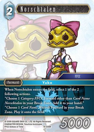 Norschtalen 19-030R From Nightmares Final Fantasy card