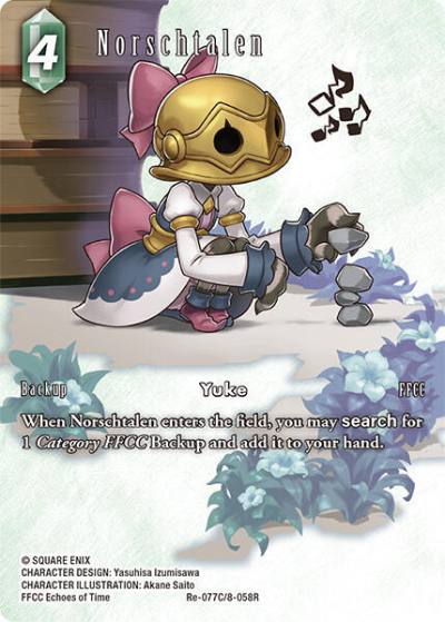 Norschtalen Full Art Re-077C/8-058R Legacy Collection Final Fantasy card