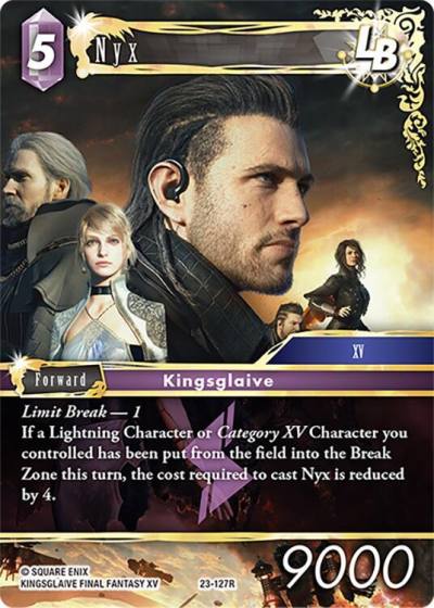 Nyx LB 23-127R Hidden Trials Final Fantasy card