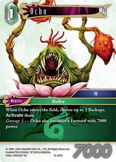 Ochu 13-037C Opus XIII: Crystal Radiance Final Fantasy card