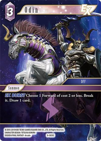 Odin EX 9-083C Opus IX Final Fantasy card