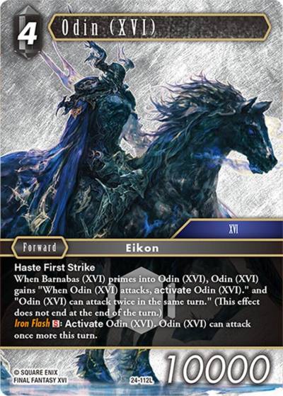 Odin XVI 24-112L Hidden Legends Final Fantasy card