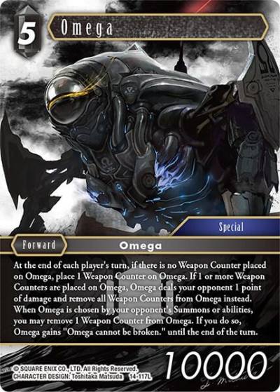 Omega 14-117L Opus XIV: Crystal Abyss Final Fantasy card