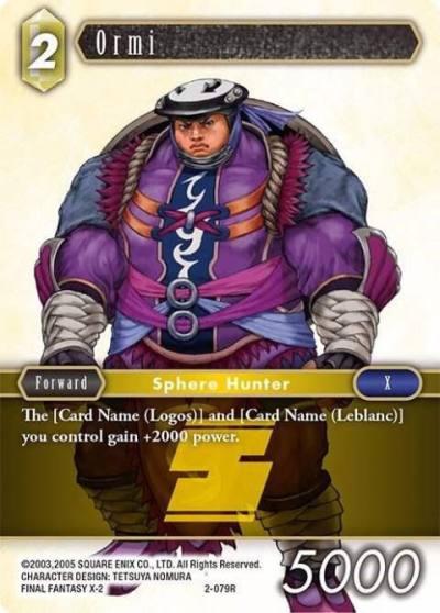 Ormi 2-079R Opus II Final Fantasy card