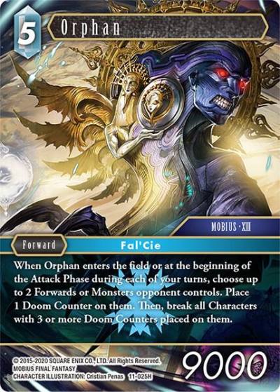Orphan 11-025H Opus XI Final Fantasy card