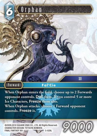 Orphan 5-029L Opus V Final Fantasy card