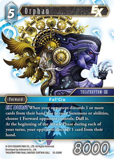 Orphan EX 15-024R Crystal Dominion Final Fantasy card