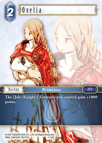 Ovelia 1-156C Opus I Final Fantasy card