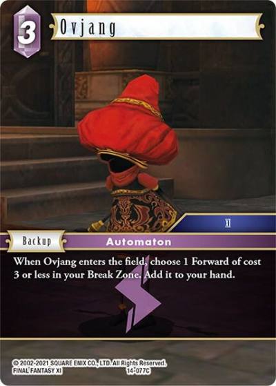 Ovjang 14-077C Opus XIV: Crystal Abyss Final Fantasy card