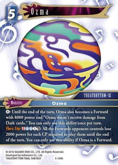 Ozma 5-124H Opus V Final Fantasy card