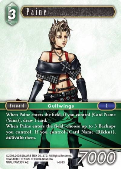 Paine 1-199S Opus I Final Fantasy card