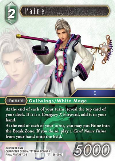 Paine 28-050C Dreamlike Oceans Final Fantasy card