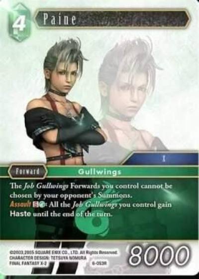 Paine 6-053R Opus VI Final Fantasy card