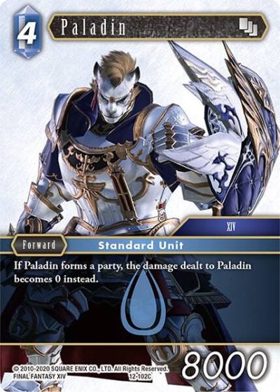 Paladin 12-102C Opus XII Final Fantasy card