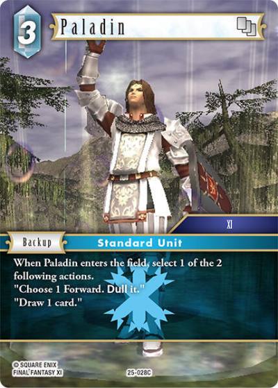 Paladin 25-028C Tears of the Planet Final Fantasy card