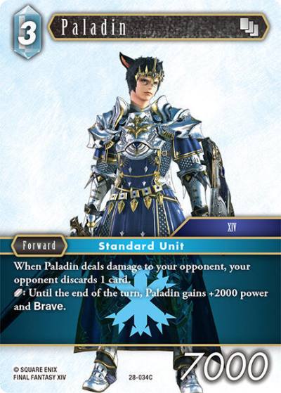 Paladin 28-034C Dreamlike Oceans Final Fantasy card
