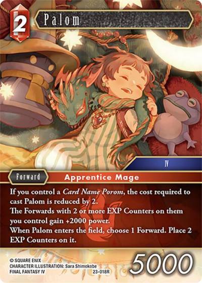 Palom 23-018R Hidden Trials Final Fantasy card