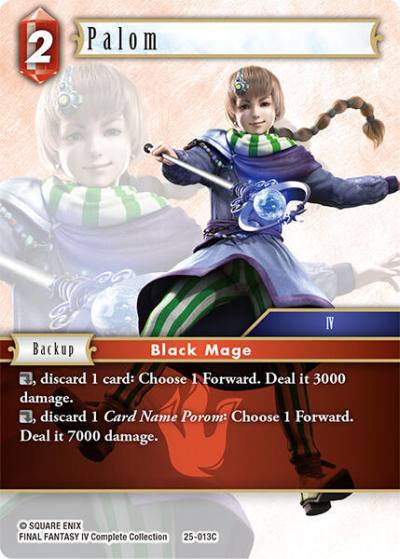 Palom 25-013C Tears of the Planet Final Fantasy card