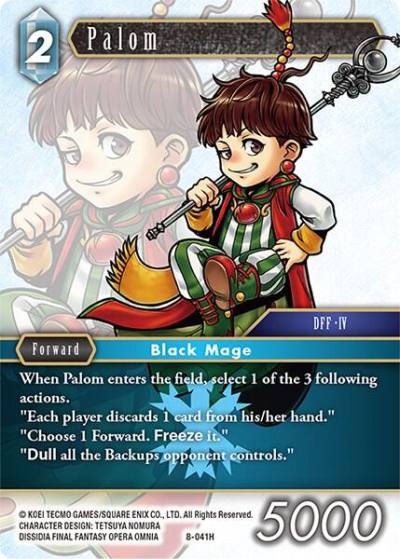 Palom 8-041H Opus VIII Final Fantasy card