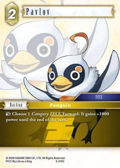 Pavlov 6-076C Opus VI Final Fantasy card
